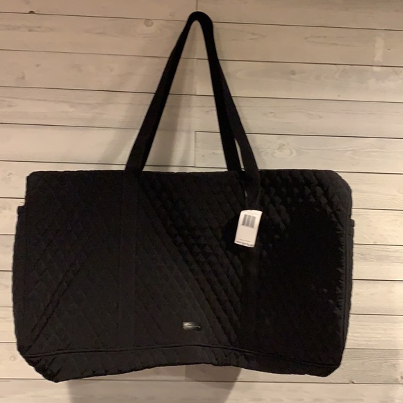 Vera Bradley Handbags - NWT Vera Bradley xl duffel bag classic black